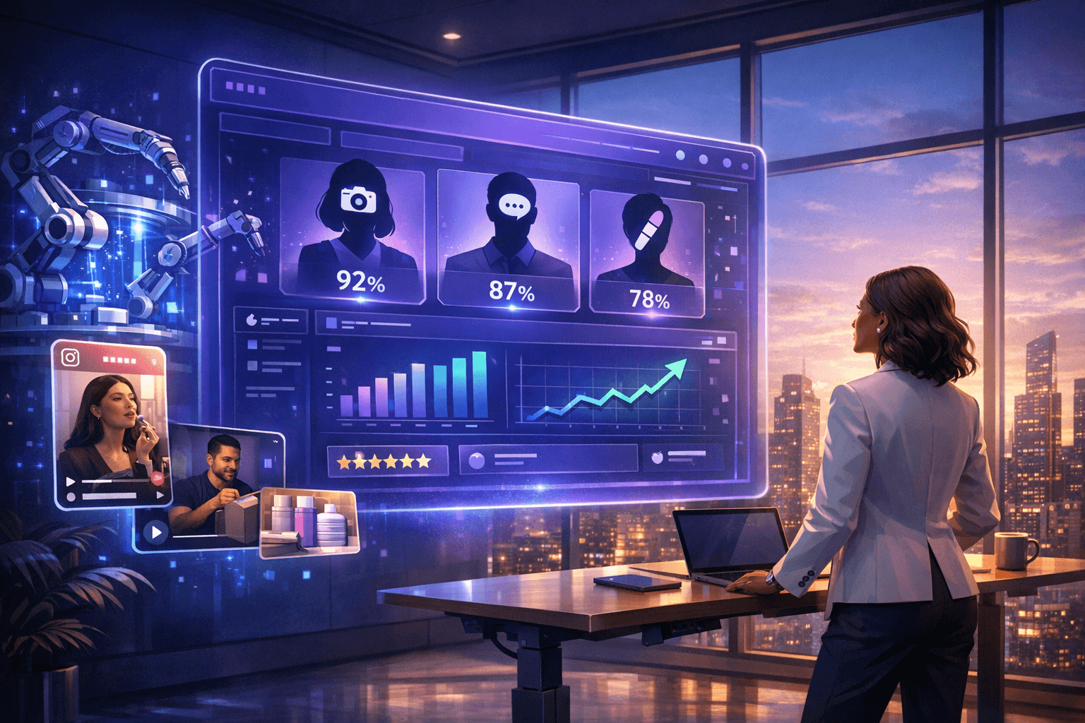 Dashboard de CaneSocial para empresas